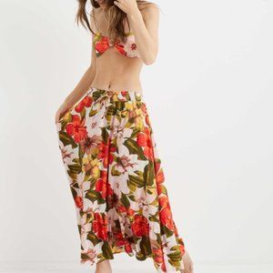AERIE Hibiscus Maxi Skirt
